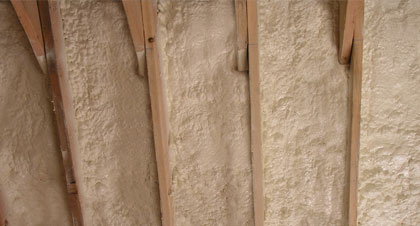 closed-cell spray foam for Vallejo applications