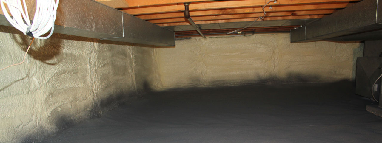 Vallejo spray foam insulation for crawl spaces